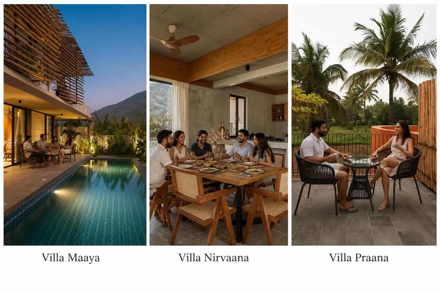 What our guests say about Homes of Sanctuary: Luxury villa stay near Nandi Hills, Bangalore