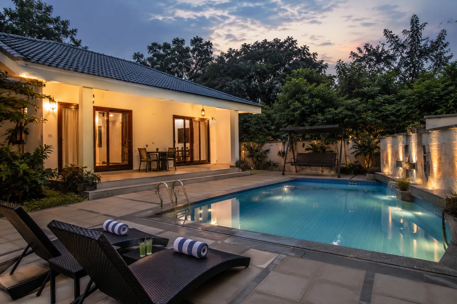 Indulge in Comfort: Private Pool Villa Escapes Near Bangalore at Homes of Sanctuary