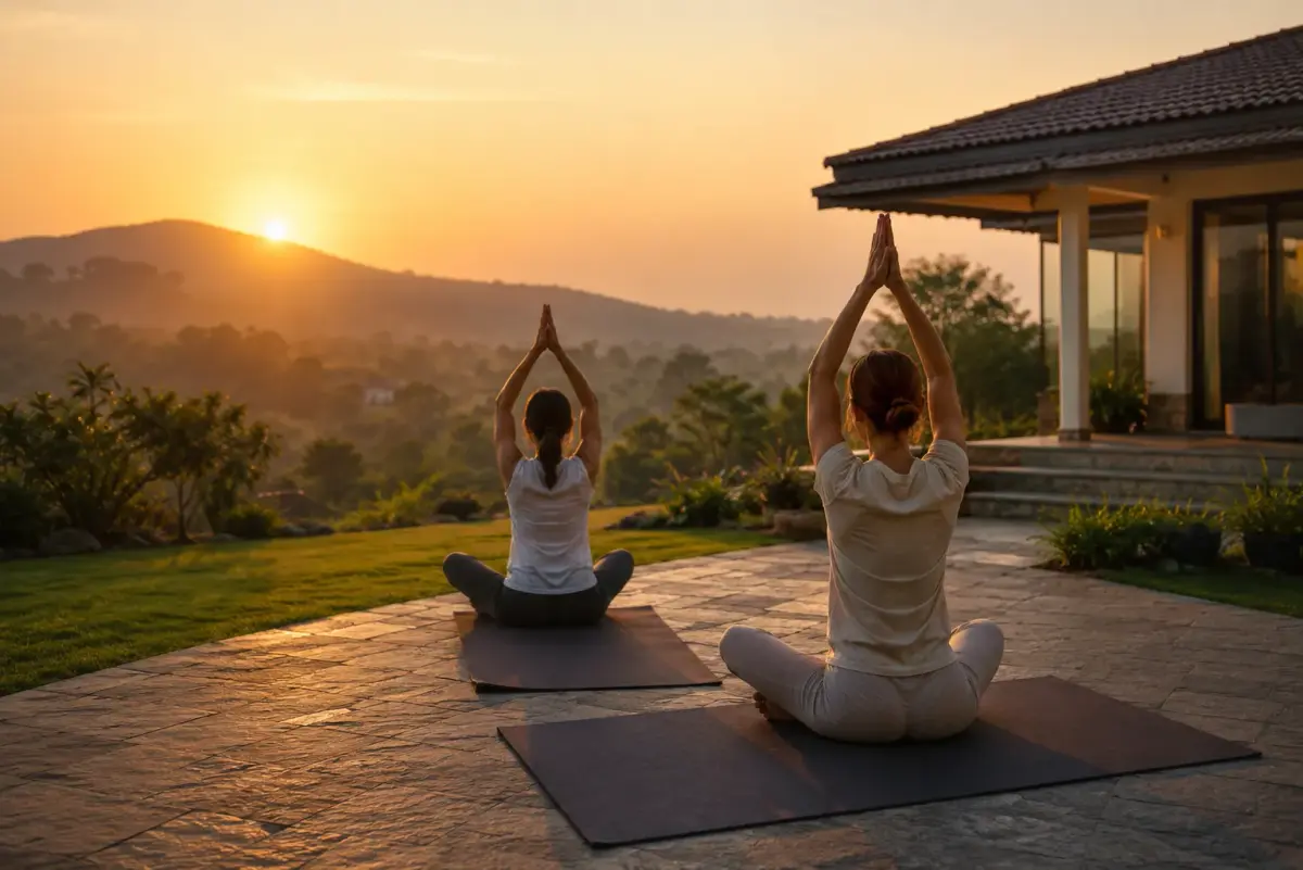 Reconnect with Yourself at a Yoga Retreat Near Bangalore at Homes of Sanctuary