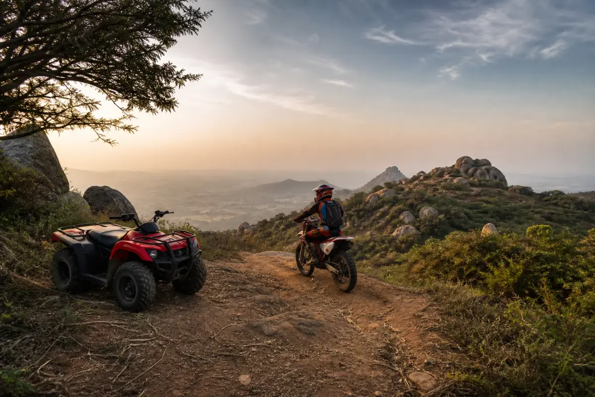 ATV Rides and Dirt Biking Adventures at Nandi Hills