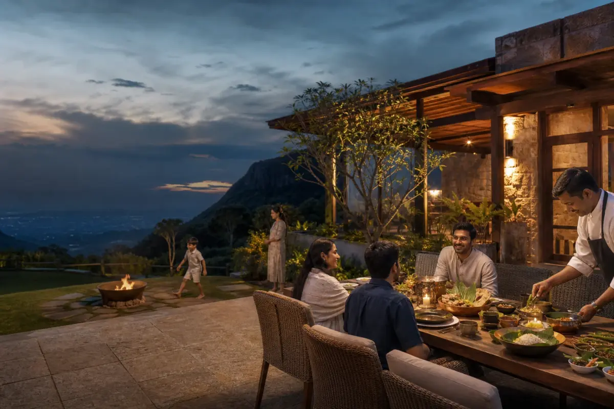 Homes Of Sanctuary for the Foodies: A Culinary Retreat Amid Nandi Hills Natural Beauty