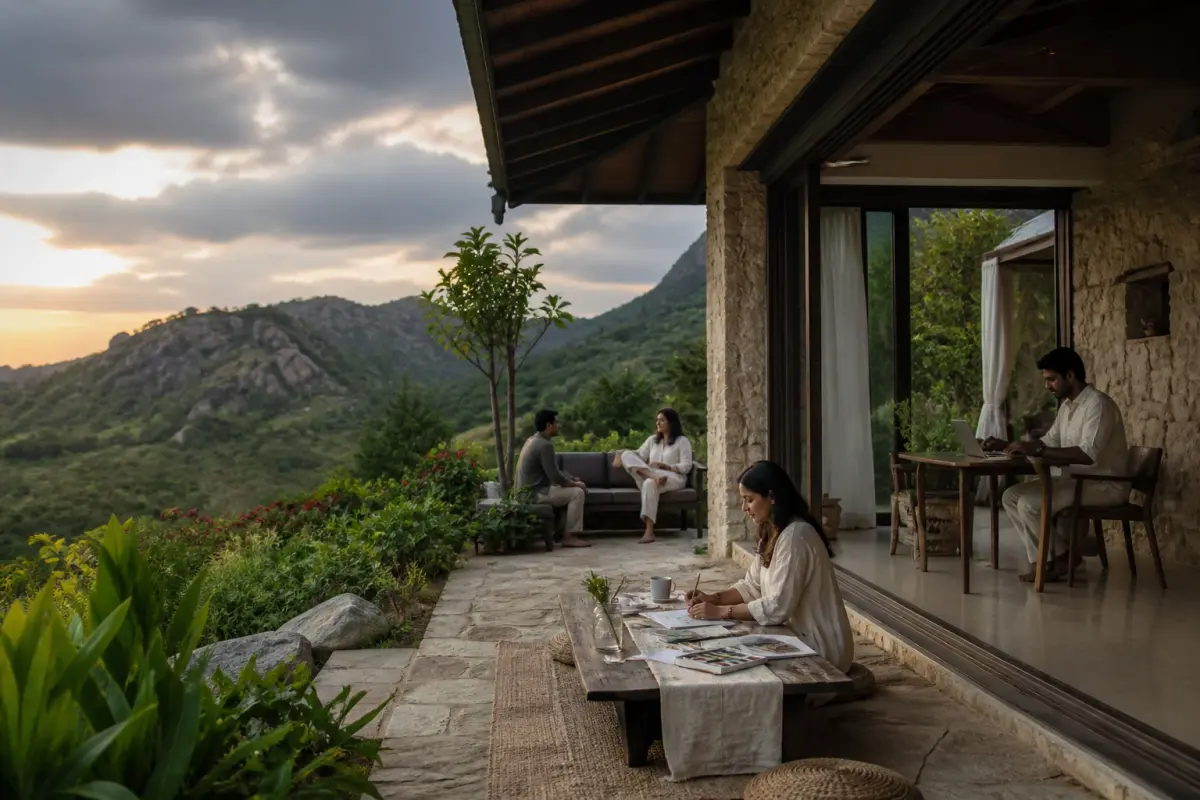 Host a Creative Retreat Near Bangalore at Homes of Sanctuary, Nandi Hills