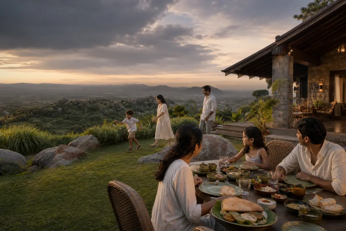 Rekindling Family Bonds: Luxury Family Retreats at Homes Of Sanctuary, Nandi Hills